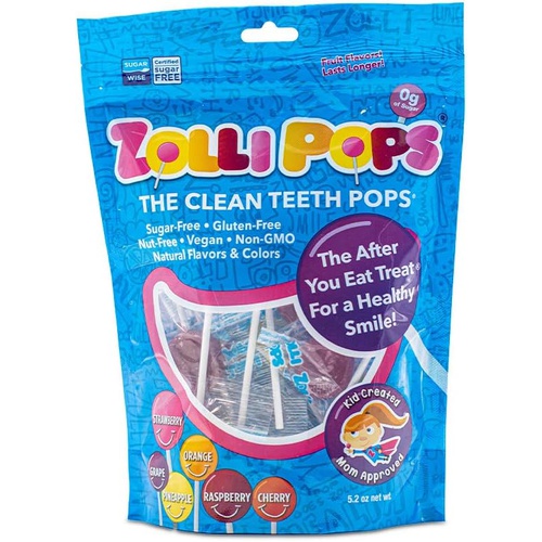  Zollipops Clean Teeth Lollipops, 5.2 ounce, 3 count