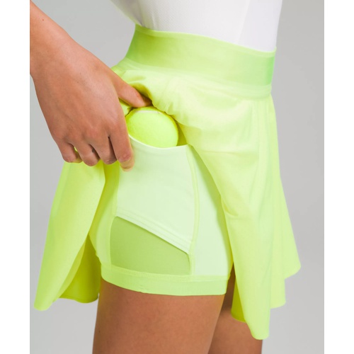 룰루레몬 Lululemon Court Rival Perforated High-Rise Skirt