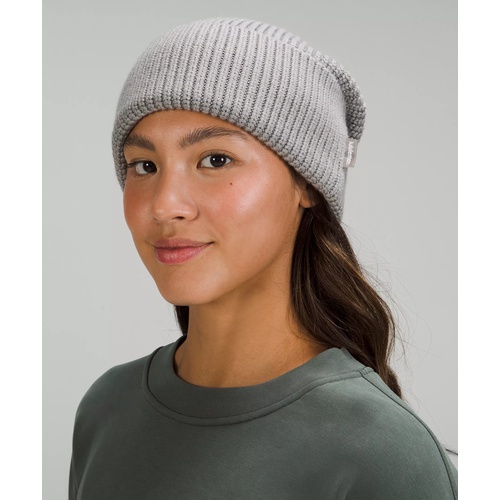 룰루레몬 Lululemon Ribbed Merino Wool-Blend Knit Beanie