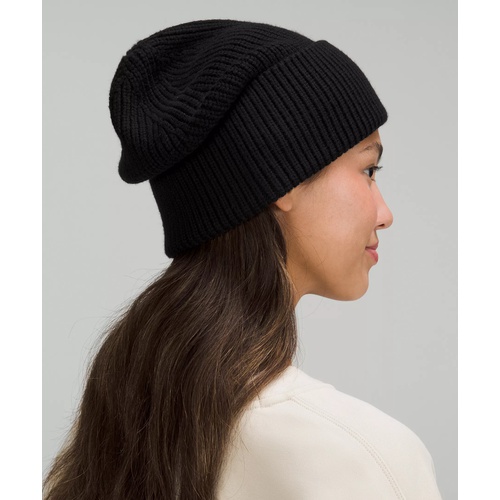 룰루레몬 Lululemon Ribbed Merino Wool-Blend Knit Beanie