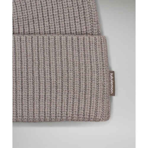 룰루레몬 Lululemon Ribbed Merino Wool-Blend Knit Beanie