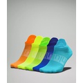 Lululemon Mens Power Stride Tab Sock 5 Pack