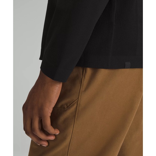 룰루레몬 Lululemon Lightweight Knit Long-Sleeve Polo Shirt