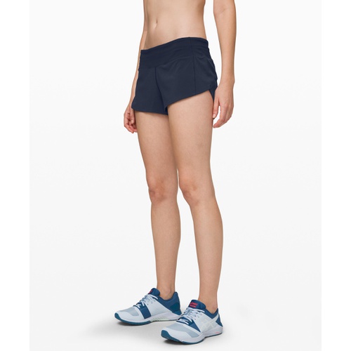 룰루레몬 Lululemon Speed Up Low-Rise Lined Short 2.5