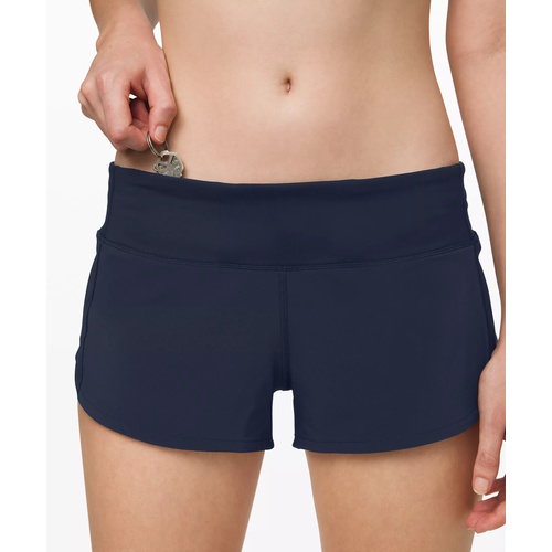 룰루레몬 Lululemon Speed Up Low-Rise Lined Short 2.5