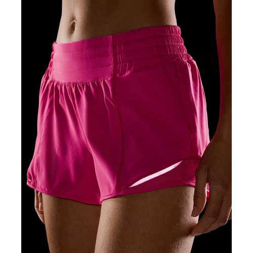 룰루레몬 Lululemon Hotty Hot High-Rise Lined Short 2.5