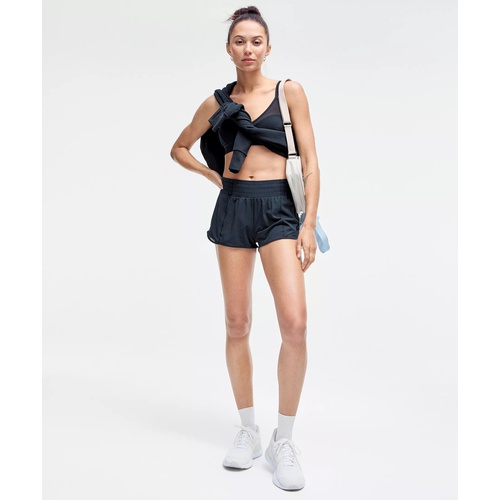 룰루레몬 Lululemon Hotty Hot High-Rise Lined Short 2.5