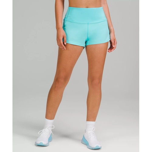 룰루레몬 Lululemon Speed Up High-Rise Lined Short 2.5