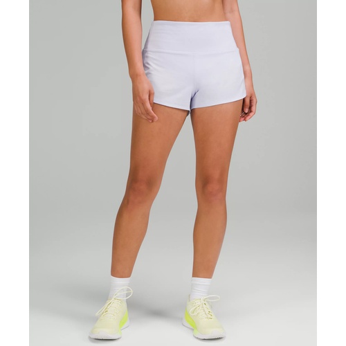 룰루레몬 Lululemon Speed Up High-Rise Lined Short 2.5