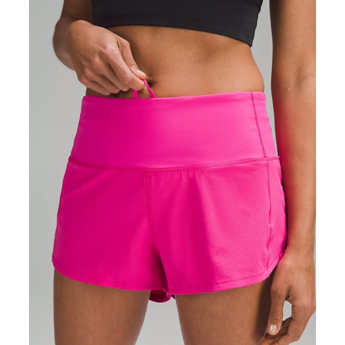 룰루레몬 Lululemon Speed Up High-Rise Lined Short 2.5