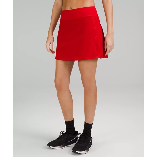 룰루레몬 Lululemon Pace Rival Mid-Rise Skirt