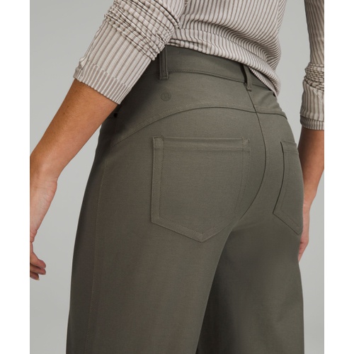 룰루레몬 Lululemon City Sleek 5 Pocket High-Rise Wide-Leg Pant
