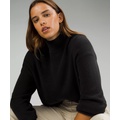 Lululemon Merino Wool-Blend Ribbed Turtleneck Sweater