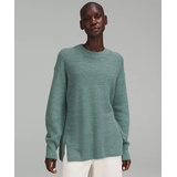 Lululemon Merino Wool-Blend Ribbed Crewneck Sweater