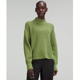 Lululemon Merino Wool-Blend Ribbed Turtleneck Sweater