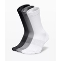 Lululemon Mens Daily Stride Crew Sock 3 Pack