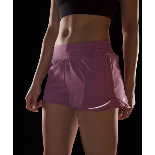 룰루레몬 Lululemon Hotty Hot High-Rise Lined Short 2.5