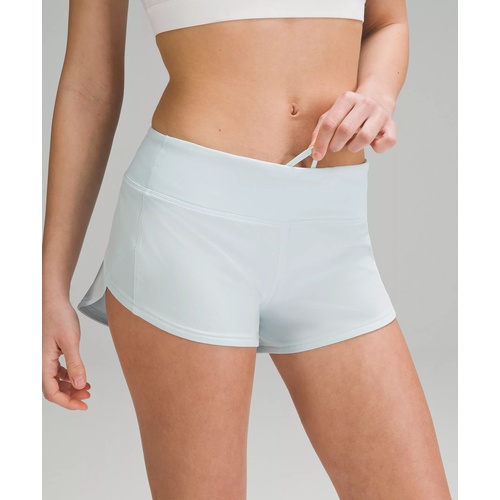 룰루레몬 Lululemon Speed Up Low-Rise Lined Short 2.5