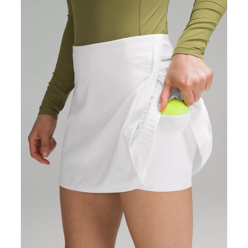 룰루레몬 Lululemon Peek Pleat High-Rise Tennis Skirt