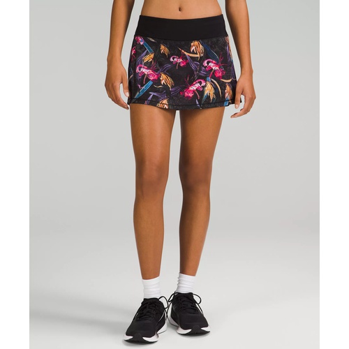 룰루레몬 Lululemon Pace Rival Mid-Rise Skirt