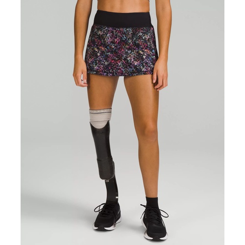 룰루레몬 Lululemon Pace Rival Mid-Rise Skirt