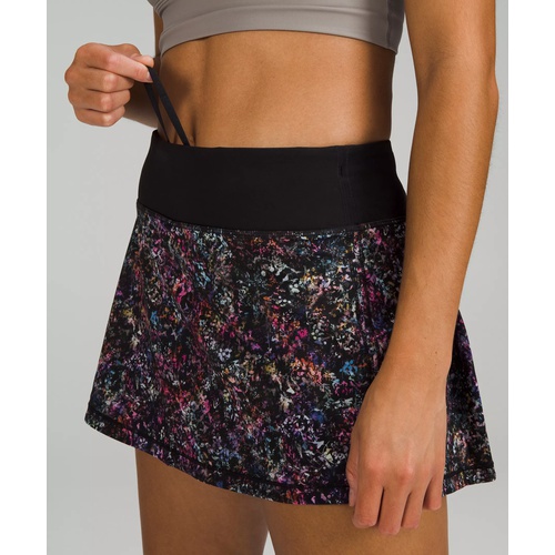 룰루레몬 Lululemon Pace Rival Mid-Rise Skirt