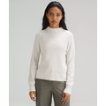 Lululemon Cotton-Blend Mock Neck Sweater