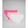 Lululemon InvisiWear Mid-Rise Bikini Underwear 3 Pack