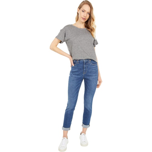 메이드웰 Madewell Whisper Cotton Rib Crew Neck Tee