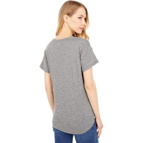 메이드웰 Madewell Whisper Cotton Rib Crew Neck Tee