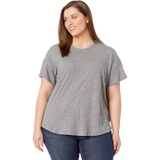 Madewell Plus Whisper Cotton Rib Crew Neck Tee