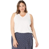 Madewell Plus Whisper Cotton V-Neck Tank