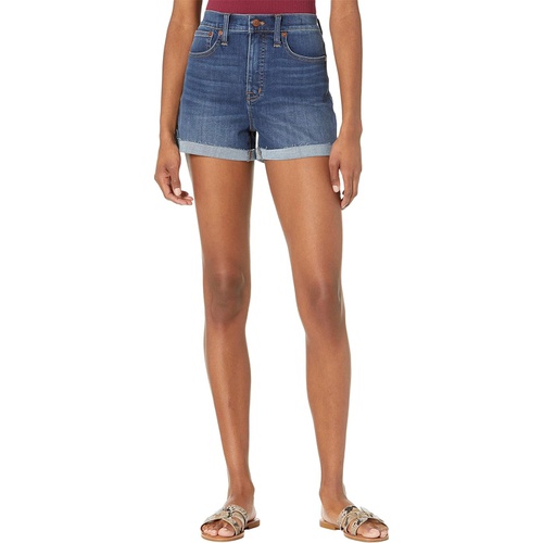 메이드웰 Madewell High-Rise Denim Shorts in Danny Wash: TENCEL Denim Edition