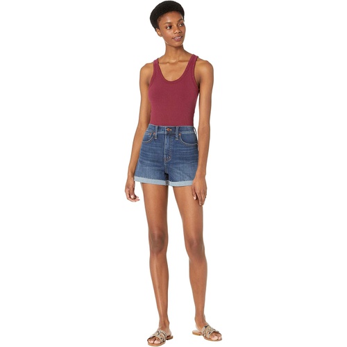 메이드웰 Madewell High-Rise Denim Shorts in Danny Wash: TENCEL Denim Edition