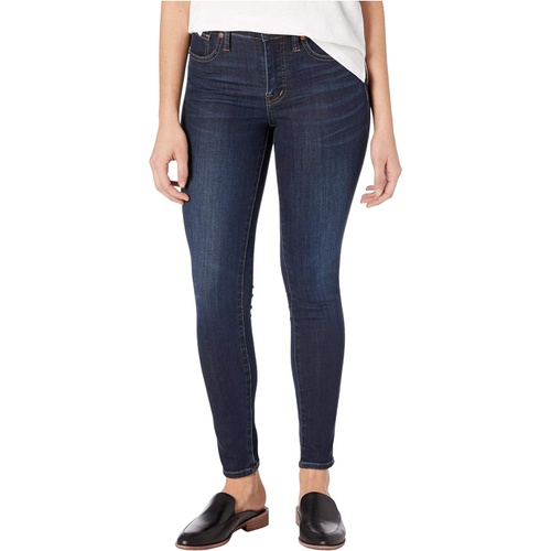메이드웰 Madewell 9 Mid-Rise Skinny Jeans in Larkspur Wash: TENCEL Denim Edition