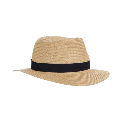 메이드웰 Madewell Packable Straw Fedora Hat