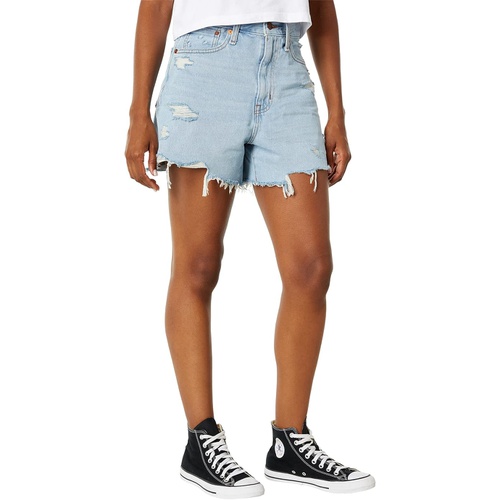 메이드웰 Madewell The Momjean Short in Flintwood Wash