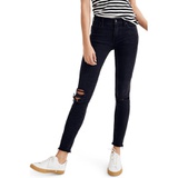 Madewell 9-Inch High Waist Skinny Jeans_BLACK SEA