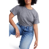 Madewell Whisper Cotton Crewneck T-Shirt_HEATHER IRON