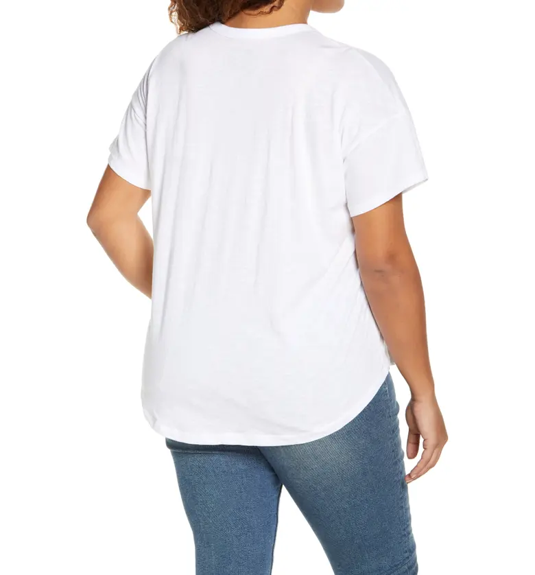 메이드웰 Madewell Sorrel Whisper Ringer T-Shirt_OPTIC WHITE