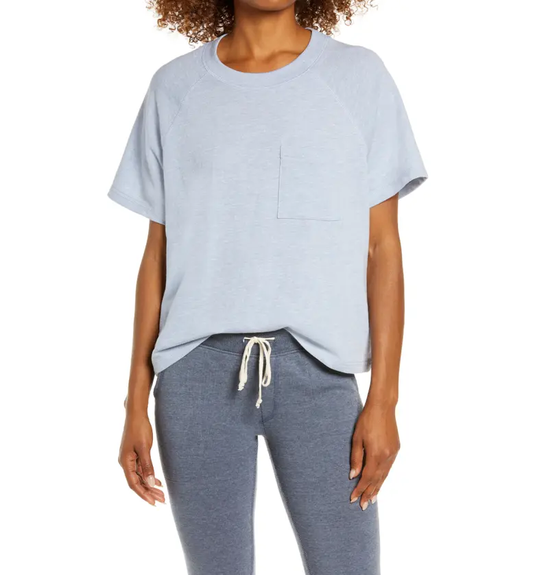 Madewell MWL Skyterry Raglan T-Shirt_CRAFT BLUE