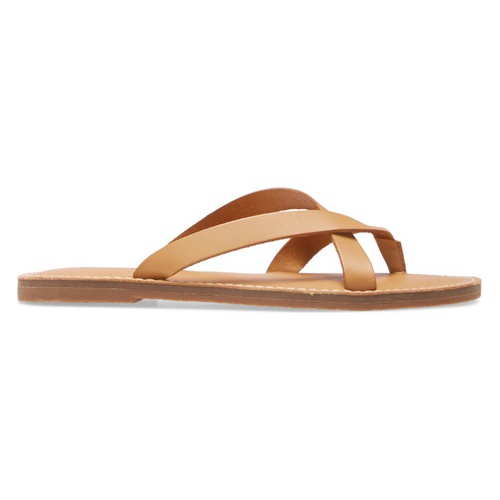 메이드웰 Madewell The Boardwalk Risa Flip Flop_DESERT CAMEL