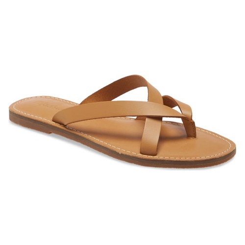 메이드웰 Madewell The Boardwalk Risa Flip Flop_DESERT CAMEL