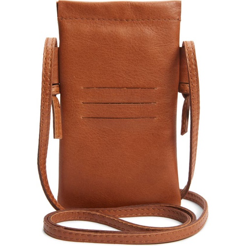 메이드웰 Madewell The Smartphone Leather Crossbody Bag_RUSTIC TWIG