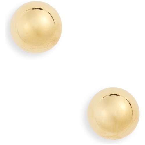 메이드웰 Madewell Delicate Collection Demi-Fine Ball Stud Earrings_VERMEIL