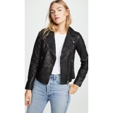 Madewell Washed Leather Motorcycle Jacket