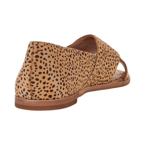 메이드웰 Madewell Ava Peep-Toe Flat in Spot Dot