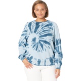 Madewell Plus Size Shruken Sweatshirt in Tie-Dye