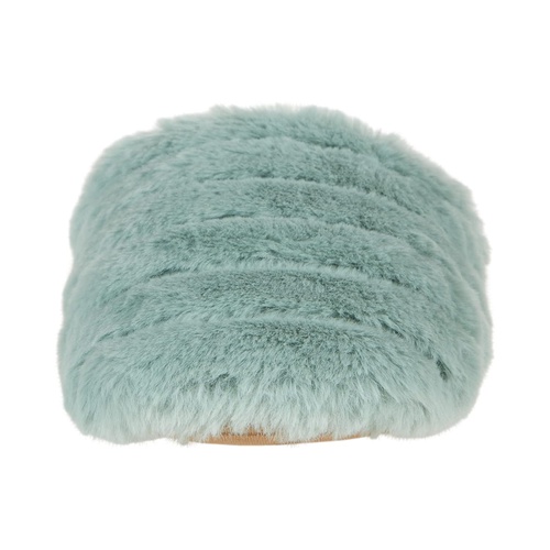 메이드웰 Madewell Quilted Scuff Slippers in Recycled Faux Fur