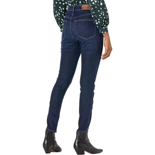 메이드웰 Madewell Curvy High-Rise Skinny Jeans in Woodland Wash: TENCEL Denim Edition